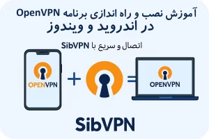OpenVPN روی اندروید و ویندوز