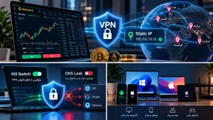 خرید VPN برای ترید؛ راهنمای انتخاب VPN با IP ثابت